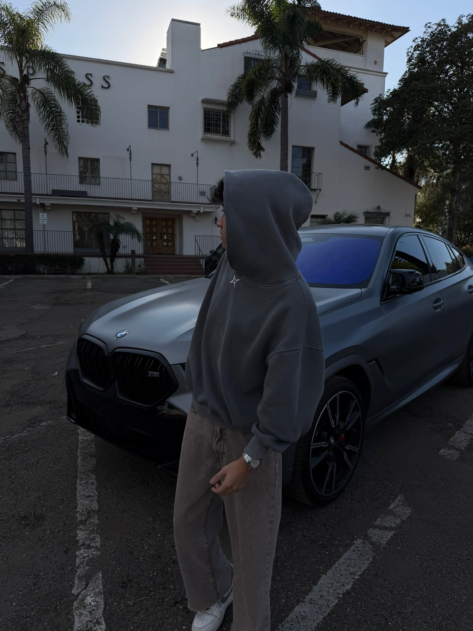 "BASALT GREY" Hoodie