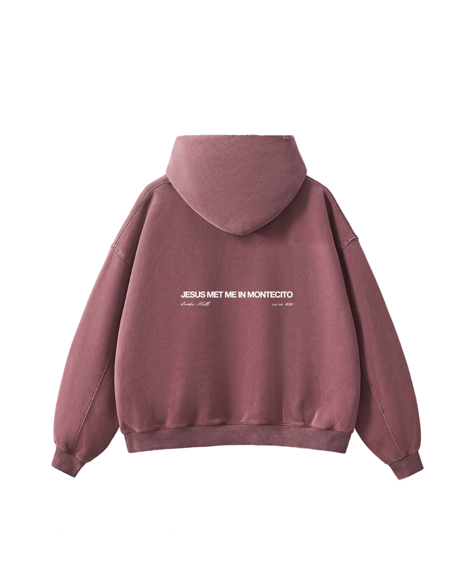 “MONTECITO” Fleece Hoodie