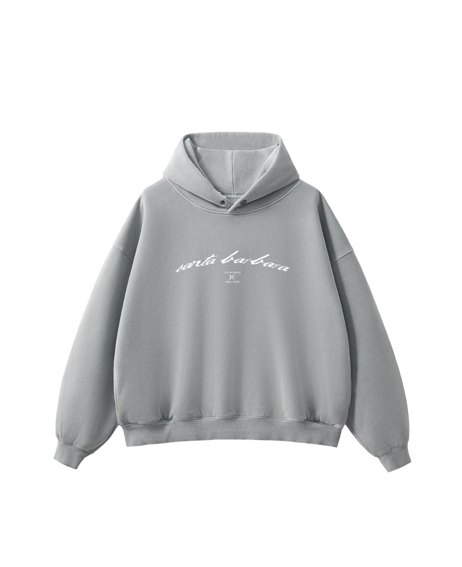 "SANTA BARBARA" Fleece Hoodie