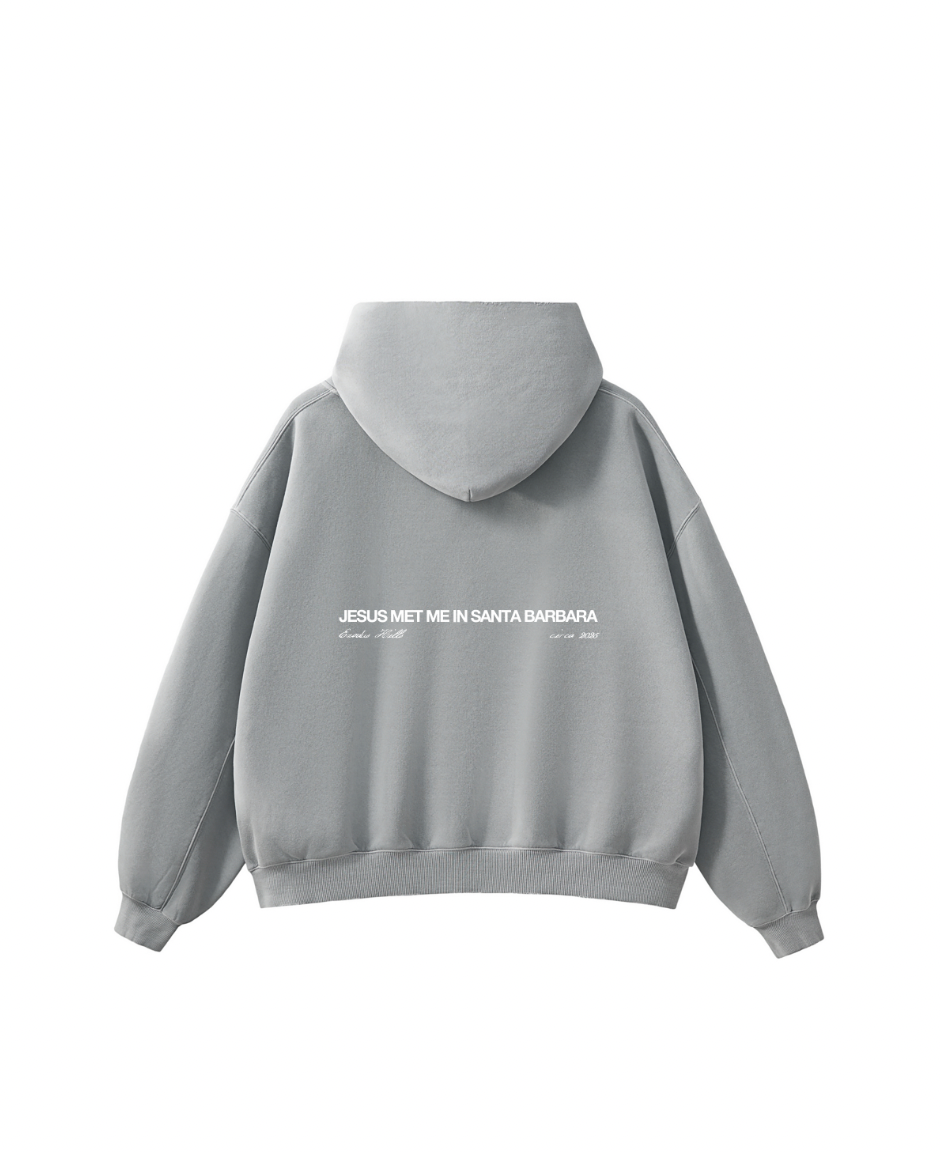 "SANTA BARBARA" Fleece Hoodie